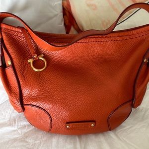 Salvatore Ferragamo handbag color orange